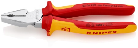 Combination pliers with high leverage KNIPEX 0206, 200mm - Knipex