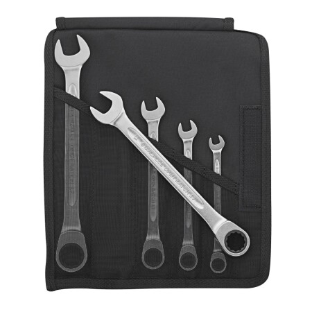 Combination ratchet wrench set STAHLWILLE 17F/5 - Stahlwille
