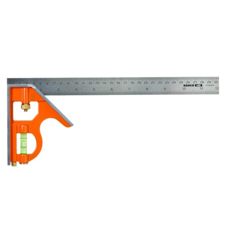 Combination square BAHCO CS300 300mm - Sandvik-Bahco