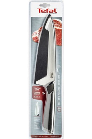 Comfort 20 Cm Chef Knife - Black - Stainless Steel - Tefal