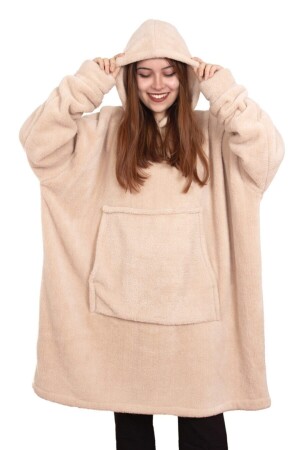 Comfortable Plush Wearable Blanket Cold Proof - With Bag GİYBAT1020 - ReglBuddy
