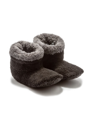Bequeme Damen-Heimstiefel in Kellnergröße Schwarz 36/41 - Twigy