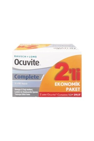 Complete 60 Capsules Box of 2 25879744 - Ocuvite