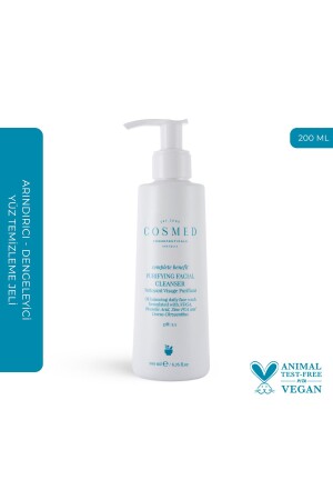 Complete Benefit Purifying Facial Cleanser/Gel für fettige, zu Akne neigende Haut 200 ml 20202 - COSMED