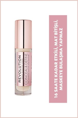 Conceal Define 16 Hour Effective Matte Finish Concealer No: C2 - Revolution