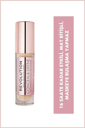 Conceal Define 16 Hour Effective Matte Finish Concealer No: C5 - Revolution