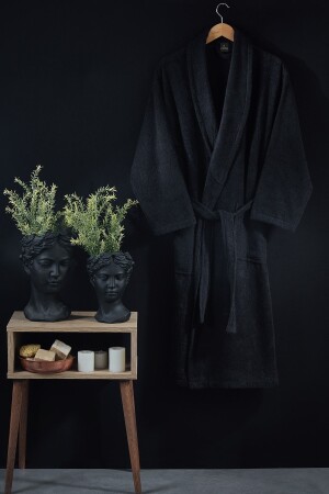 Concept Unisex Large Size Cotton Bathrobe KC-Bathrobe - KISAYOL