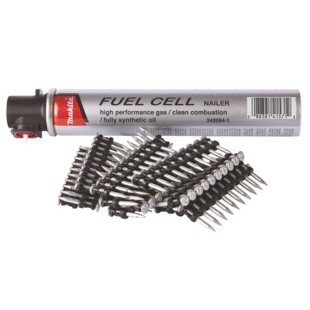 Concrete nails MAKITA Standard 2.6X25 1000pcs. with accessory - Makita Parts