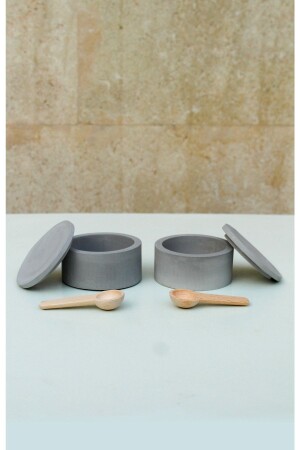 Concrete Spice Rack Set of 2 SA-B01 - Studio Ays