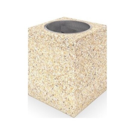 Concrete trash can Inter-Play 01 - Inter-Play