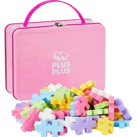 Constructor Plus Plus Pastel Bavul Seti, 70 parça. - Plus-Plus