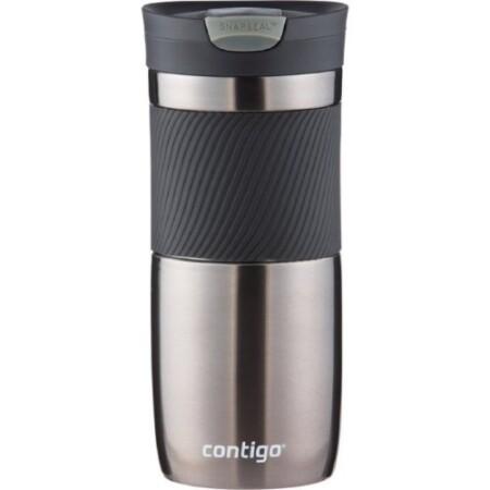 Contigo Byron Gunmetal Vacuum Insulated Travel Mug 470 ml 2095560 - Contigo