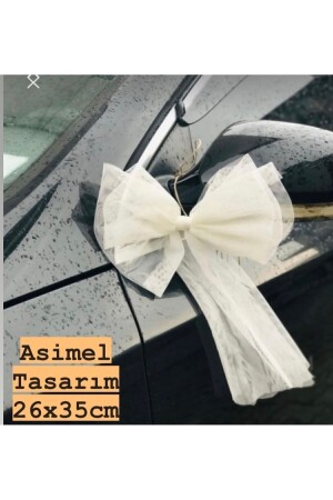 Convoy Ornament Tulle Design 25 Pieces Bow Model - Asimel Tasarim