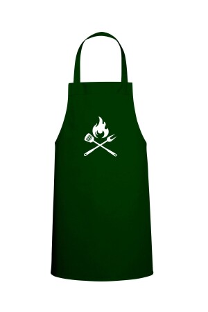 Cook speziell bedruckte Chef-Küchenschürze Hunter Green TTMO0502 - Tasarım Trend