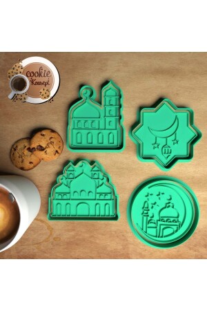 Cookie - Polymer Clay - Play Dough Stamp and Cutter Mold Set - Cookiekonsept