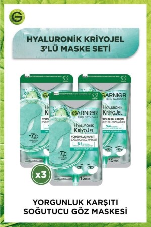 Cooling Eye Mask Hyaluronic Cryo Gel 5 gr - Garnier