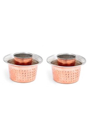 Copper Ehli Keyf 2-pack Top Quality Handmade Forged Raki Cup Holder Ehl-i Keyif bkrhli2li - Genel Markalar