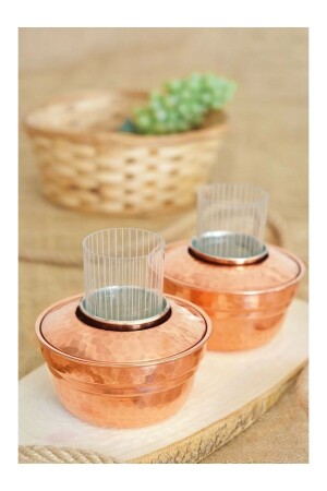 Copper Ehlikeyf with Cover 2 Pack Shiny Copper Color KPKLIEHKF2LI - Bakır Concept