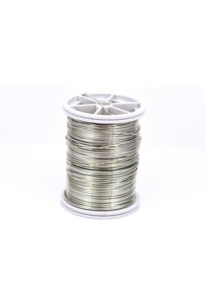 Copper Floral Wire - Silver Color Thickness: 0. 80mm - Ertürk Metal Aksesuar
