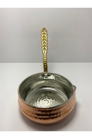 Copper Hand Tattooed Sauce Bowl Medium Size 1093 - AKÇAY