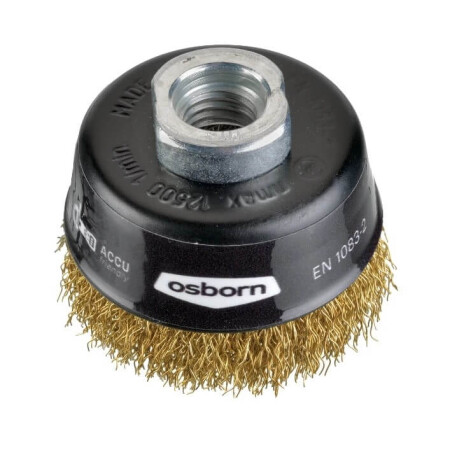 Copper wire brush OSBORN D60 M14 - Osborn