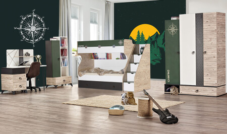 Copro Teen Room with Bunk Bed - Cadde Yıldız