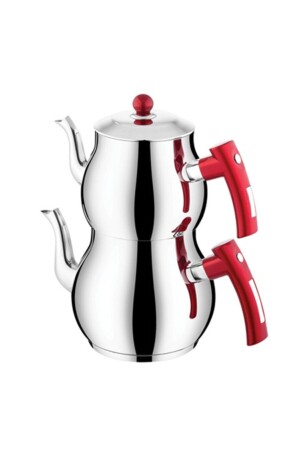 Coral Medium Plain Teapot IN9113 - İnter