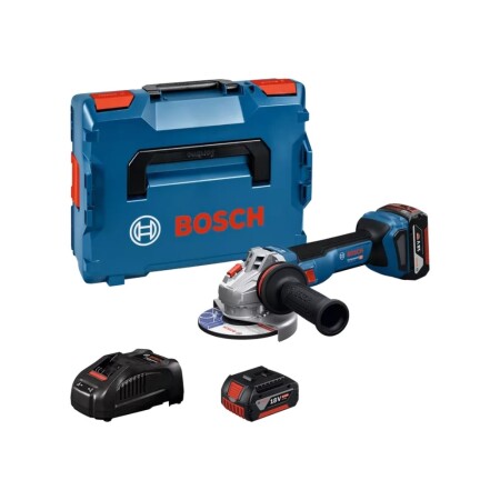 Cordless angle grinder BOSCH GWS 18V-11 S LB with accessories - Bosch