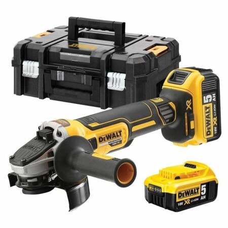 Cordless angle grinder DeWALT DCG405P2-QW - DeWALT