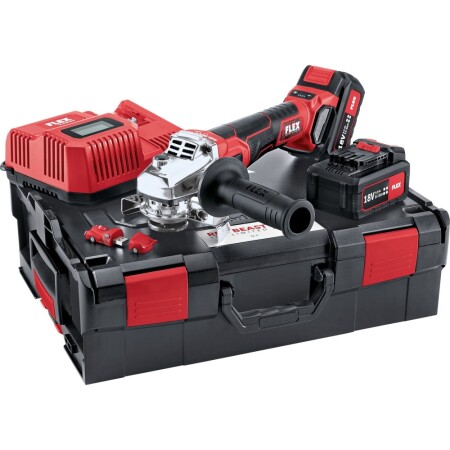 Cordless angle grinder FLEX LBE 125 18.0-EC/5.0 Set Limited Edition - FLEX