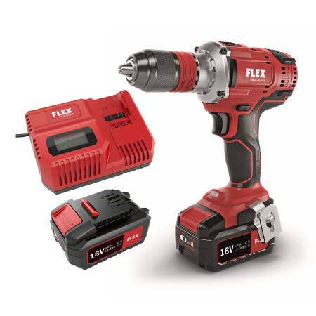 Cordless drill FLEX DD 4G 18.0-EC/5.0 SET - FLEX