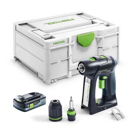 Cordless drill/driver FESTOOL C 18-Basic 4.0 - FESTOOL