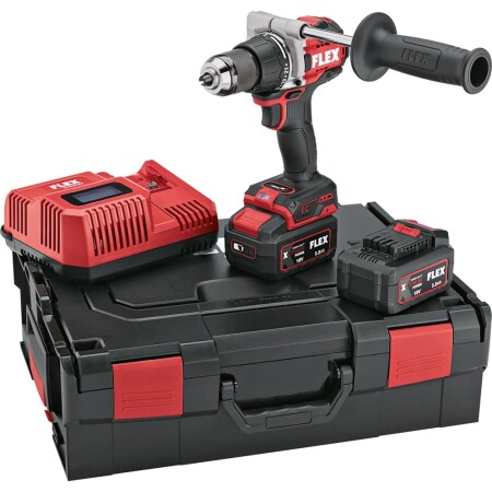 Cordless drill/driver FLEX DD 2G 18.0 EC HD 2x5Ah Turbo - FLEX