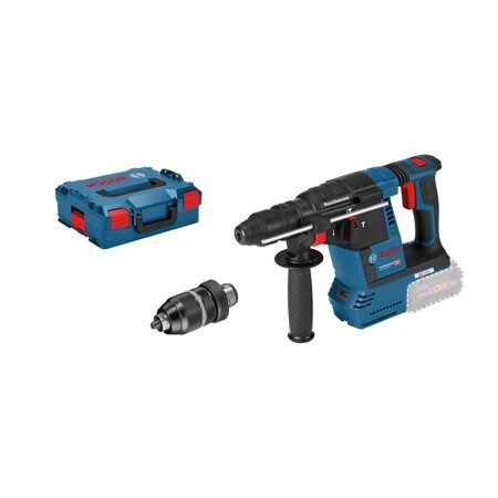 Cordless hammer drill BOSCH GBH 18V-26 F LB Solo with accessories - Bosch