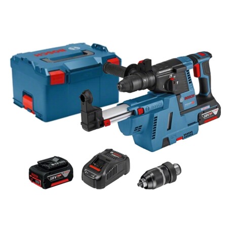 Cordless hammer drill with break system BOSCH GBH 18V-26F 2x6.0Ah - Bosch