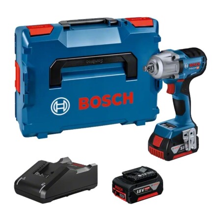 Cordless impact wrench BOSCH GDS 18V-450 HC 2x5.0Ah - Bosch