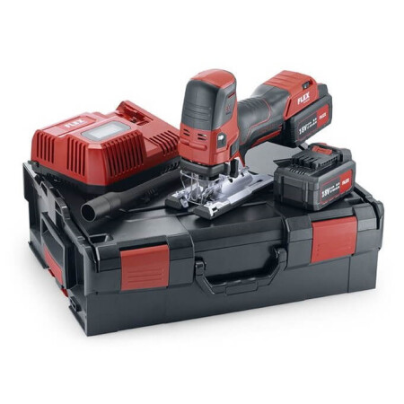 Cordless jigsaw FLEX JS 18,0-EC/5,0 Set - FLEX