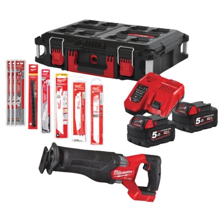 Cordless jigsaw with saw blades MILWAUKEE M18 FSZ100P-502P - Milwaukee