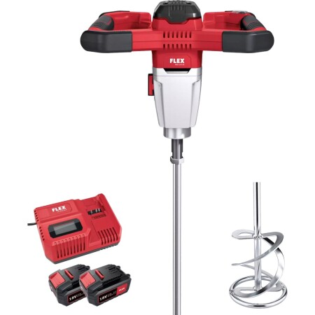 Cordless mixer FLEX MXE 18,0-EC/5,0 Set WRR 120 - FLEX