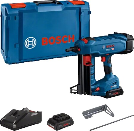 Cordless nailer BOSCH Biturbo GNB 18V-38 2x4.0Ah - GITANA