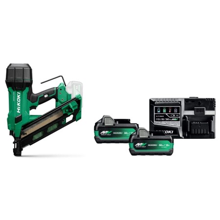 Cordless nailer set HiKOKI NR1890DCAW9Z - HiKOKI