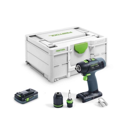 Cordless screwdriver-drill FESTOOL T18+3 Basic 4.0Ah - FESTOOL