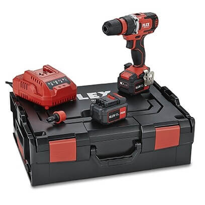 Cordless screwdriver FLEX DD 2G 10.8-EC with interchangeable head - FLEX