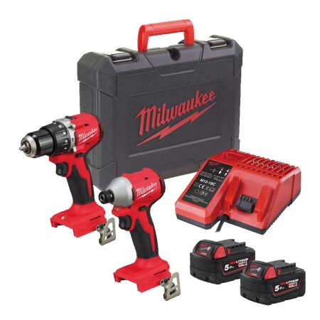 Cordless screwdriver set MILWAUKEE M18 BLCPP2B-502C - Milwaukee