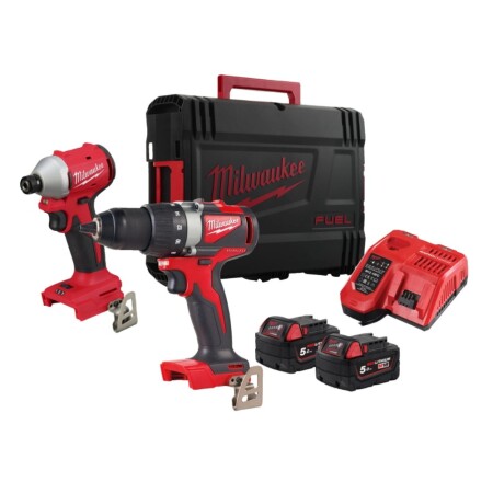 Cordless screwdriver set MILWAUKEE M18 BLPP2B3-502X - Milwaukee