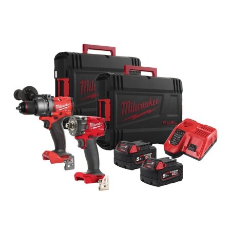 Cordless screwdriver set MILWAUKEE M18 FPP2B3-502X - Milwaukee