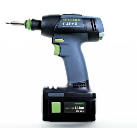 Cordless screwdriver/drill FESTOOL T15+3 Li Plus SET - FESTOOL