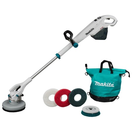 Cordless telescopic scrubber - polisher MAKITA PS001GZ 40V MAX XGT - Makita 40V Max XGT