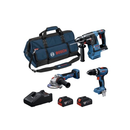 Cordless tool set BOSCH 18V GBH+GSB+GWS - Bosch