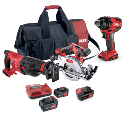 Cordless tool set FLEX FLEXPACK II - FLEX